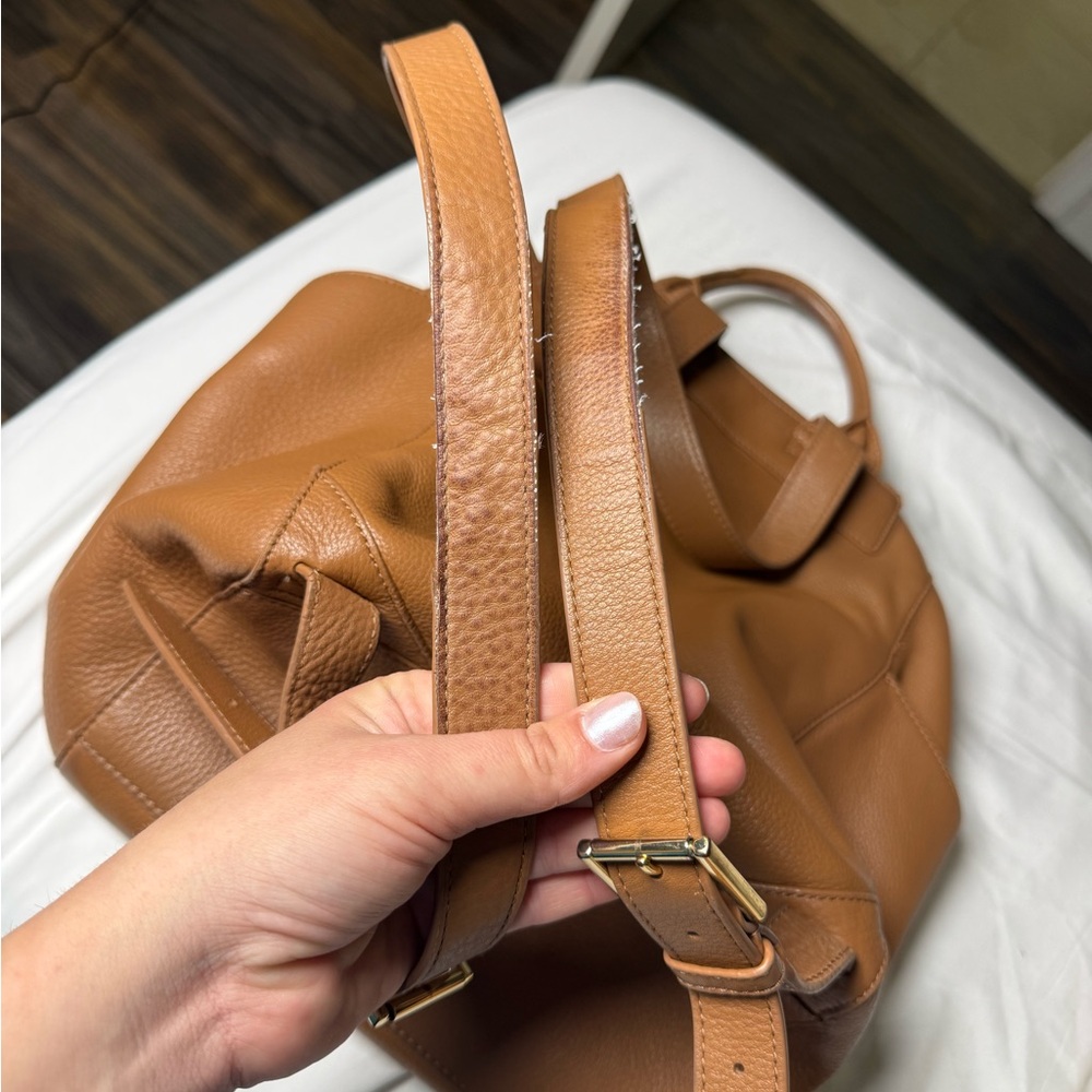 Tory Burch Leather Backpack - Picture 5 of 8